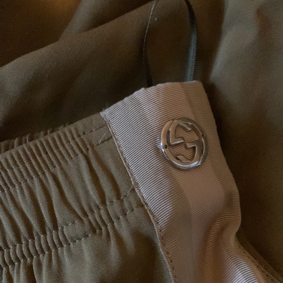 Gucci Olive Silk Pant - Picture 5 of 8